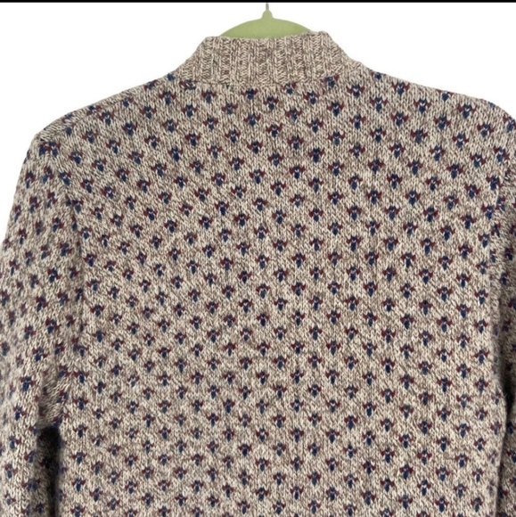 Woolrich Vintage Wool Blend Knitted Button Up Cardigan Sweater Made In USA Small - Picture 6 of 8